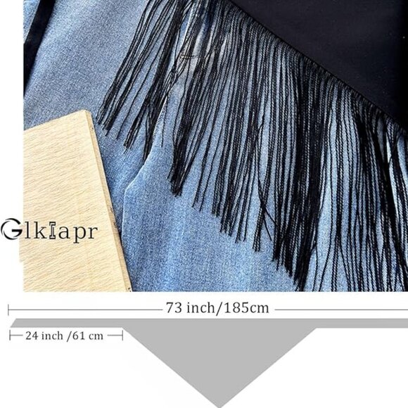Long Skinny Scarf Belt main image 4